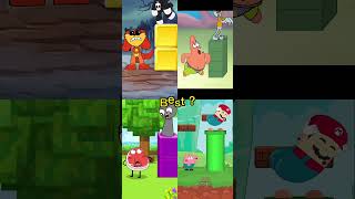 I Tested Pomni x Mario x George Pig x Bowser funny talkingtom shorts [upl. by Ahsimin]