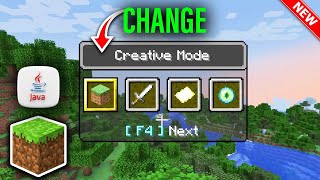 How To Change Gamemode In Minecraft Java quickly EASY No Commands Needed [upl. by Eltsirhc]