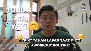 WORKOUT ROUTINE  TRIK UNTUK MENAHAN LAPAR DI MALAM HARI [upl. by Nireil]