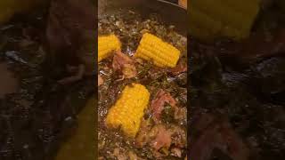 Collard Greens with Corn On Cobb httpscookingchannel cooking cookingrecipes foodie [upl. by Wojak993]