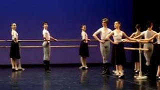 Cours de danses de caractère  barre ballet girls amp boys  classical dance [upl. by Brathwaite]