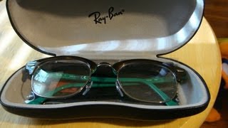 Ray Ban Glasses Unboxing RayBan RX 5154 Clubmaster [upl. by Rehpotsirh]