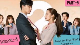 Whats Wrong With Secretary Kim  Episode8 Part5Hindi Dubbed  Park Minyoung amp Park Seojoon [upl. by Ardisi]