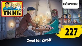 TKKG Folge 227 Zwei für Zwölf  Hörprobe zum Hörspiel [upl. by Jeroma]