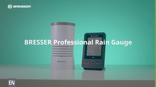 BRESSER Professional Rain Gauge [upl. by Ammon]