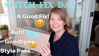 Stitch Fix Day NO MORE STYLE PASS☹️ [upl. by Adley]