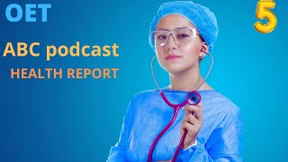 ABC PODCAST WITH TRANSCRIPT HEALTH REPORTOET LISTENING [upl. by Dixil]