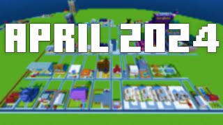 Everything I Built In April 2024 [upl. by Jankell]