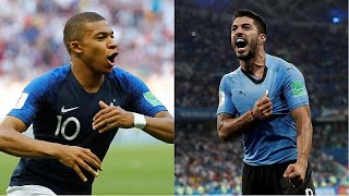 WM 2018 Frankreich trifft im Viertelfinale auf Uruguay [upl. by Pace]