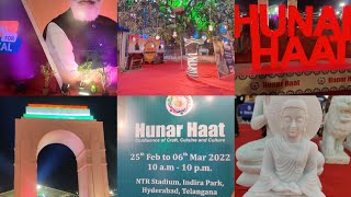 Hunar Haat ll Live Food Festival ll NTR Stadium Indra Park Hyderabad ll Confluence craft amp culture [upl. by Asiul]