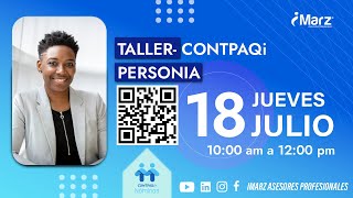 Tutorial de CONTPAQi Personia por iMARZ 18Julio2024 [upl. by Ahtel]