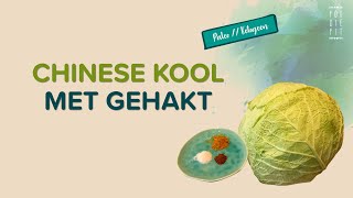 CHINESE KOOL nee savooikool MET GEHAKT  Heerlijk recept voor Ketogeen en Paleo ovenschotel [upl. by Aihcrop95]