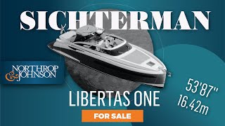 MY LIBERTAS ONE for Sale  53 1642m Sichterman Practical Motor Yacht  NampJ Yacht Tour [upl. by Enowtna]