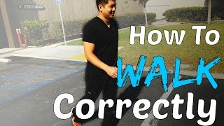 Physical Therapist Shows How To Walk Correctly [upl. by Bethany]