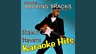 Teardrops Originally Performed By Shakin Stevens Karaoke Version [upl. by Euqnom]