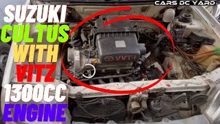 Total cost on Project 1300cc modified cultus Automatic vitz engine [upl. by Kolnos]