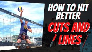 Volleyball Tips  SECRETS to Hitting Better High Lines and Cut Shots [upl. by Cherie963]