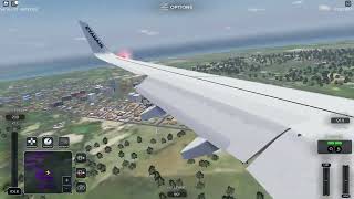 RYANAIR LANDING VERY HARD LANDING [upl. by Ahsauqram]