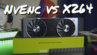 Nvidias RTX NvEnc is beyond impressive GPU encoding explanation x264 Medium Comparison [upl. by Hsemar]