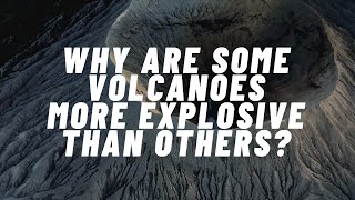 What makes volcanoes EXPLODE  Types of magma  Effusive eruption vs explosive [upl. by Amihc]