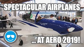 Beautiful planes at Aero 2019  Blackshape  Tecnam  Microlight and Light Sport Aircraft  S01 E05 [upl. by Galatia192]