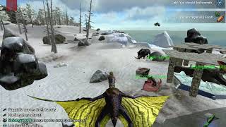 Quetzal Revival Trap Tame Method  ARK Survival Evolved Mobile [upl. by Daahsar]