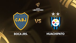 TRANSMISIÓN EN VIVO BOCA JUNIORS VS HUACHIPATO  CONMEBOL LIBERTADORES SUB20 [upl. by Pennie]