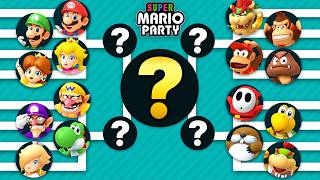 Who is the BEST Character in Super Mario Party [upl. by Anerec]