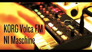 Korg Volca FM  NI Maschine [upl. by Dygall597]