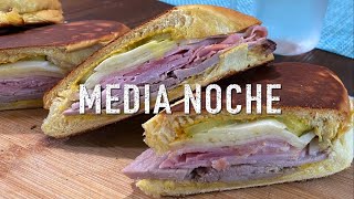 Media Noche Sandwich  Cocina Con Fujita [upl. by Aztilem]