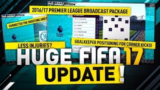 HUGE FIFA 17 UPDATE [upl. by Bedelia]