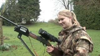 Abbey Burton hunts rabbits with night vision [upl. by Doug]