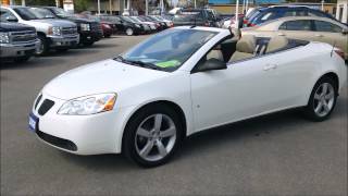 2008 Pontiac G6 Convertible 86382kmswmv [upl. by Enelear]