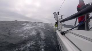 J109 quotJunkyard Dogquot 19 knots of boat speed 2017 Coastal Cup [upl. by Dowling410]