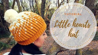 HOW TO MAKE A HAT IN JERSEY STITCH  TUTORIAL STEP BY STEP FOR BEGINNER LOOM KNITTING DIY [upl. by Primaveria]