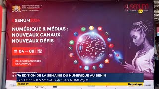 Les défis des médias face au Numérique au cœur de la semaine du Numérique au Bénin [upl. by Yerga]