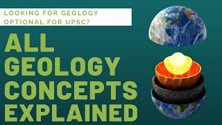 INTRODUCTION TO GEOLOGY  Basic concepts of Geology UPSCOptional GeologyOptional GeologyConcepts [upl. by Lilahk611]