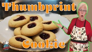 Classic Thumbprint Cookies  Jam Filled [upl. by Dill154]