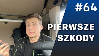 Pojedyncza Obsada  Pierwsza trasa… Pierwsze szkody…  StaszekTrucker 64 [upl. by Valeria]