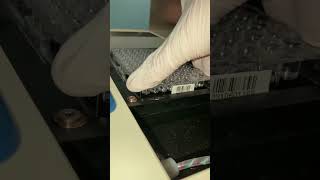 Defective plate on an ABC reader [upl. by Acirrej]