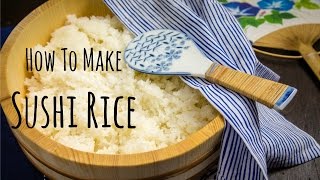 How To Make Sushi Rice Recipe 酢飯の作り方 （レシピ） [upl. by Ailil348]