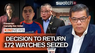 KiniNews KDN will comply with ruling on Swatch watches Akmal responds to Tiong on signboard issue [upl. by Eartnoed]