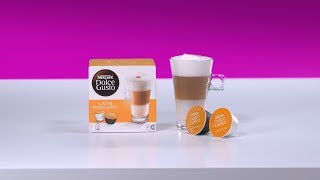 Prepare a Latte Macchiato with your NESCAFÉ® Dolce Gusto® Infinissima coffee machine by DeLonghi® [upl. by Duck]