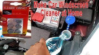 Make Your Cars Windscreen Cleaner at Home in just 2 minutes [upl. by Aicetel]