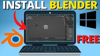 How to Download Blender on PC amp Laptop for FREE [upl. by Otiragram927]