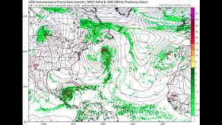 CMC Model Atlantic Basin 240 Hours Tuesday 11 12 24 [upl. by Astiram]