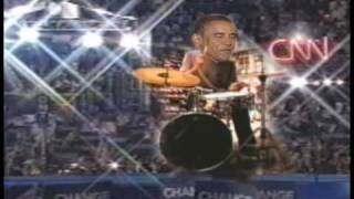 obama playing drums [upl. by Hemetaf11]