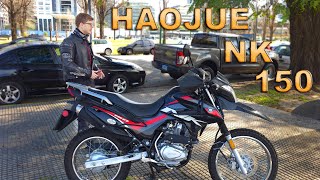 Review Haojue NK 150  Comparable con el Xr 🤔 [upl. by Chauncey]