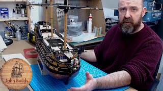 HMS VICTORY Model Ship  Could i finish HMS Victory in 2022 [upl. by Haney]