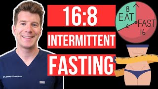 Doctor explains HOW TO DO THE 168 INTERMITTENT FASTING DIET  Weight loss blood sugar control [upl. by Milman366]